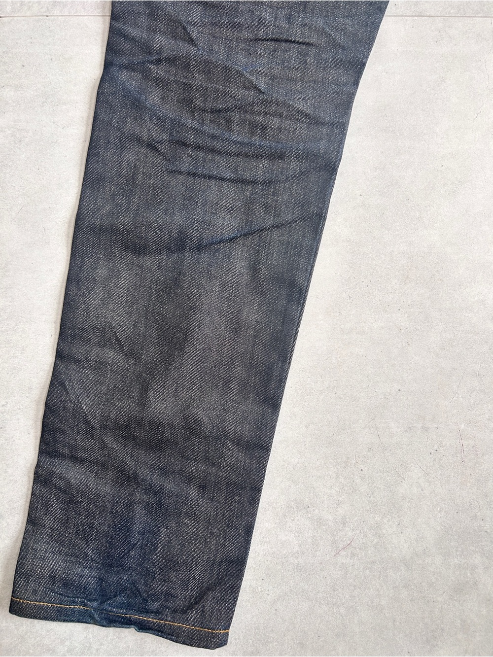 Naked & Famous Super Guy Left Hand Twill Selvedge Jeans Sz 38 Raw Denim - Picture 11 of 16